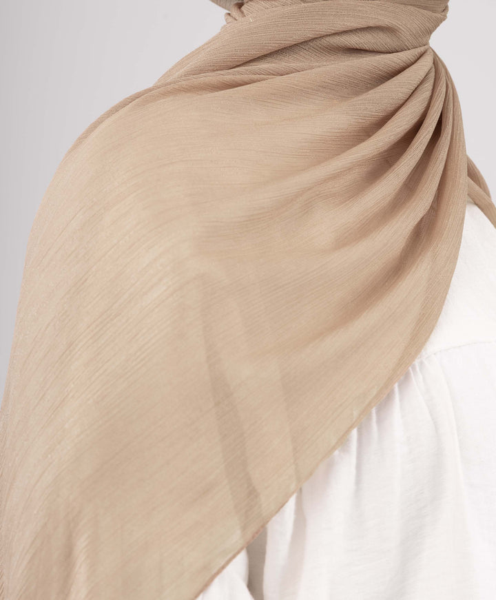 Glittery Chiffon Scarf