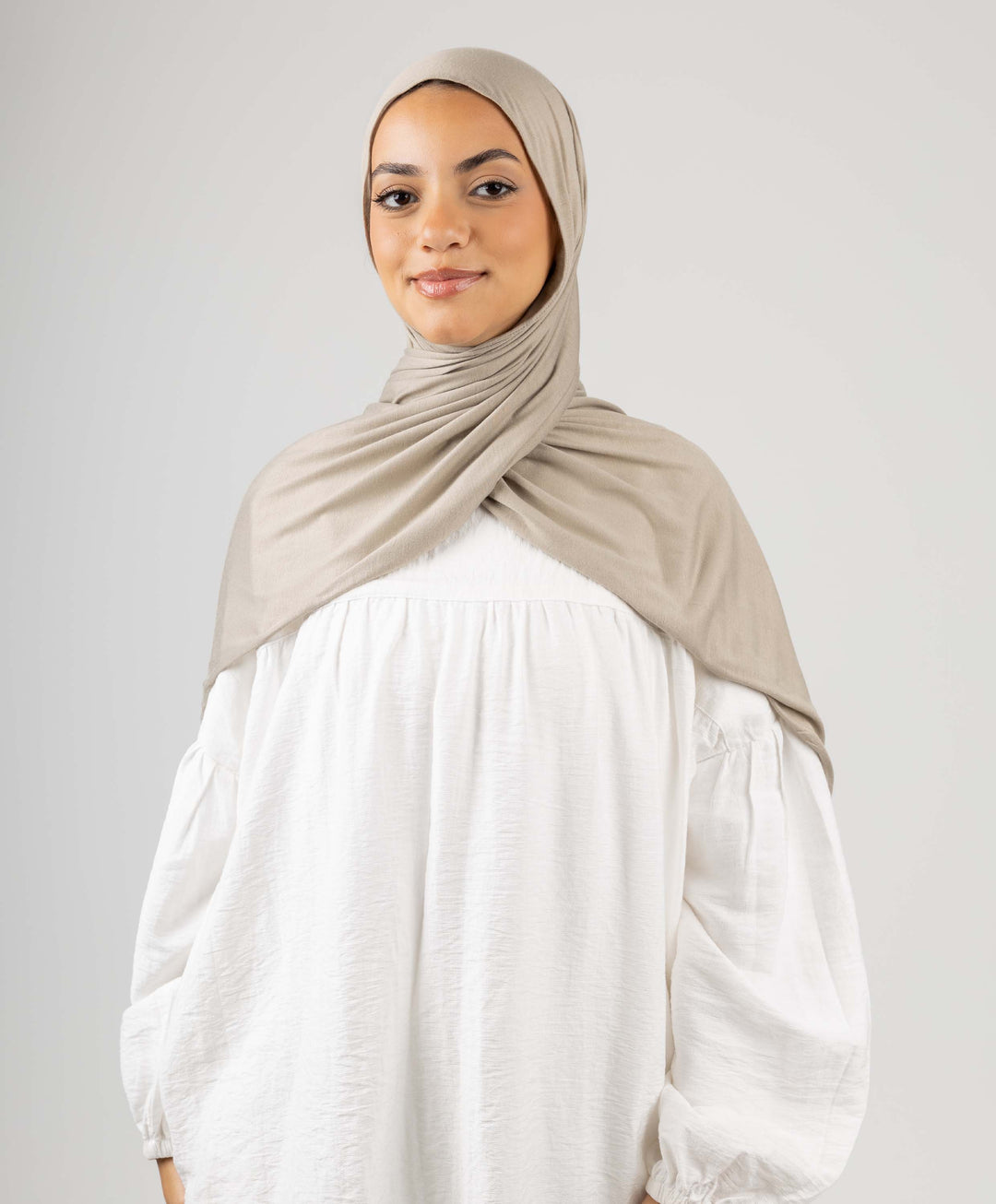 Plain Cotton Lycra Scarf