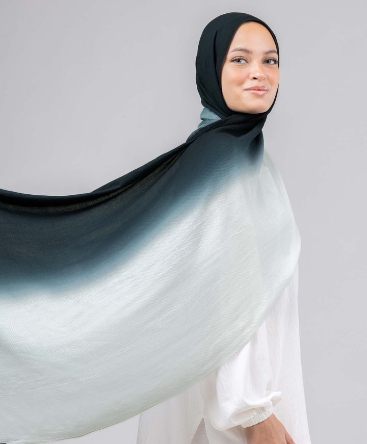 Gradient Cotton Scarf