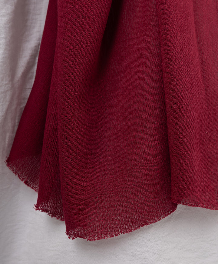 Elegant Cotton Crinkle Scarf