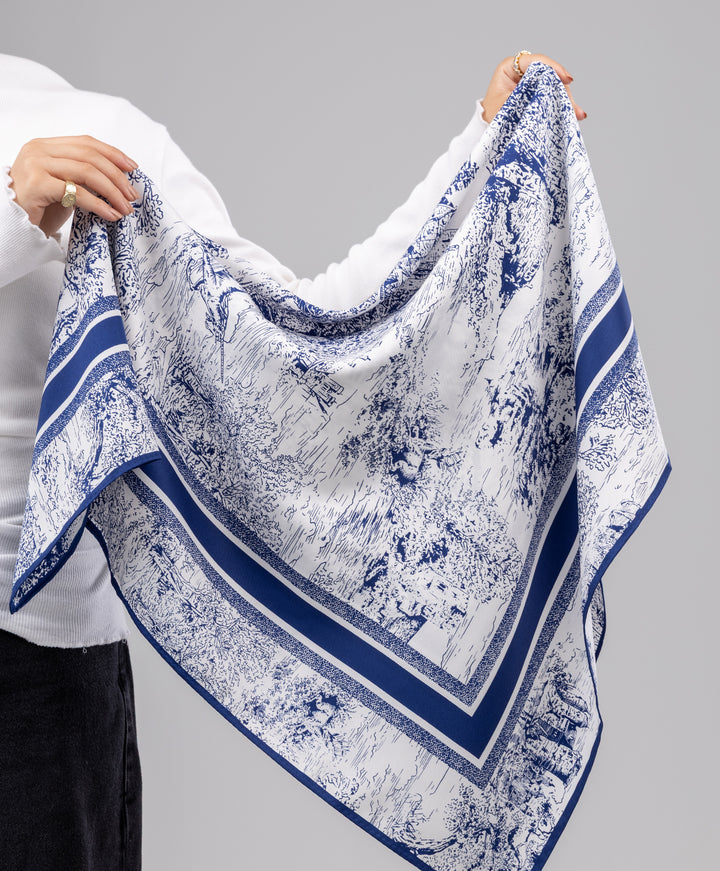 Luxury Silk Square Scarf