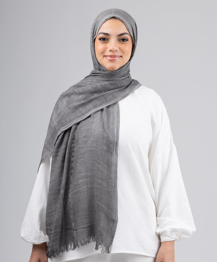 Soft Linen Marble Scarf