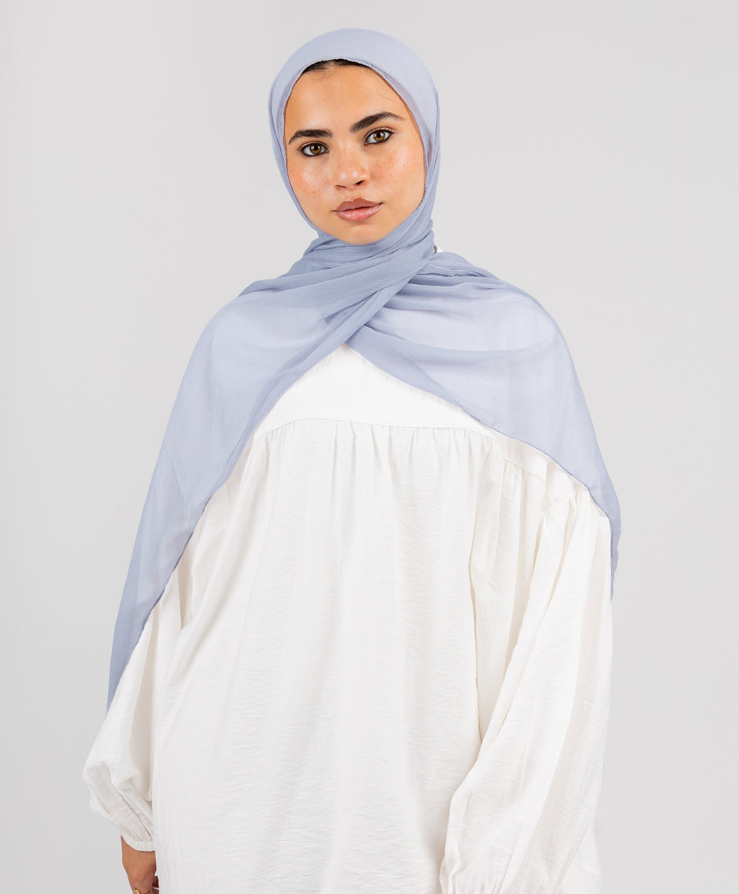 Soft Silk Crinkle Scarf
