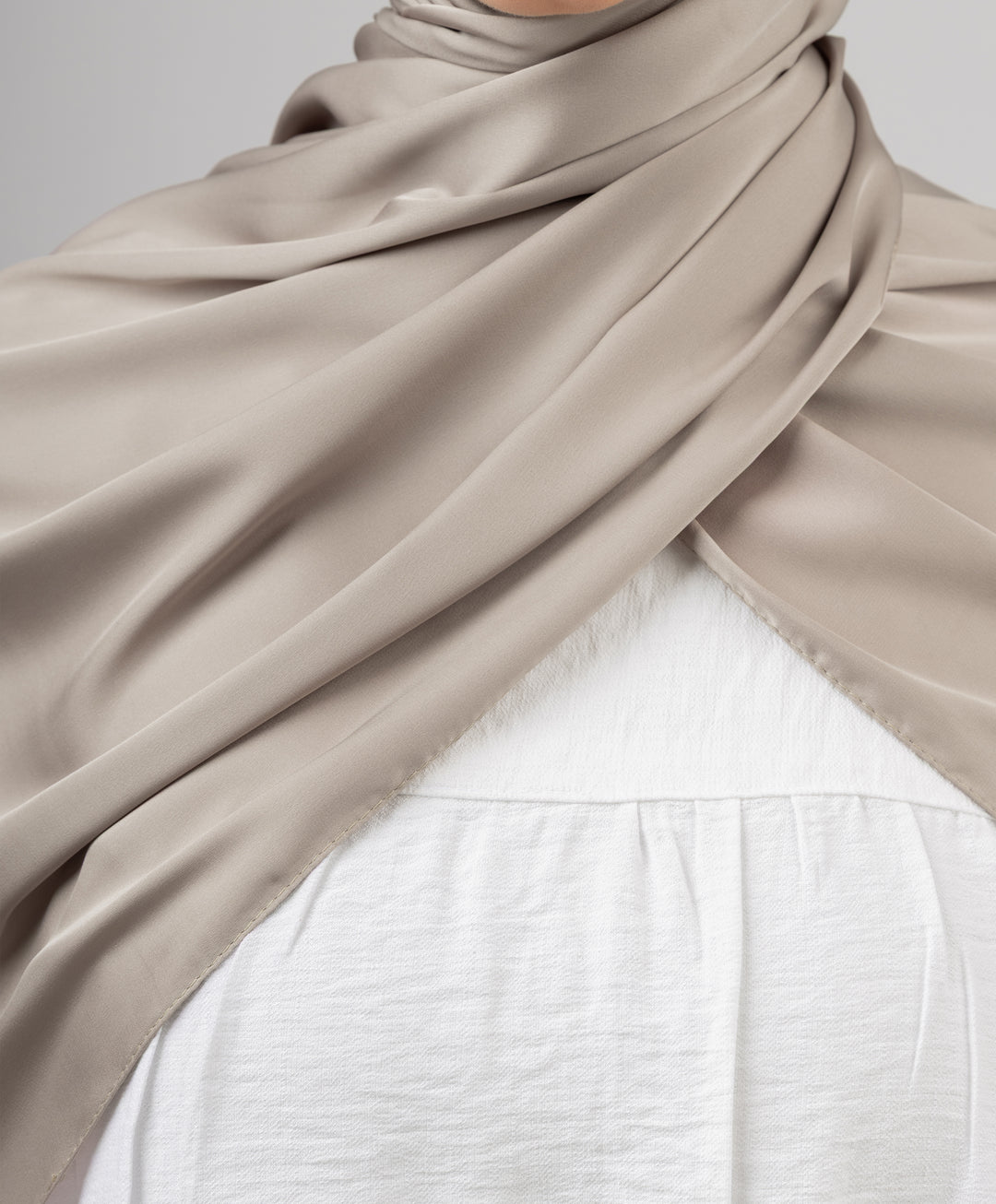 Plain Pure Silk Scarf