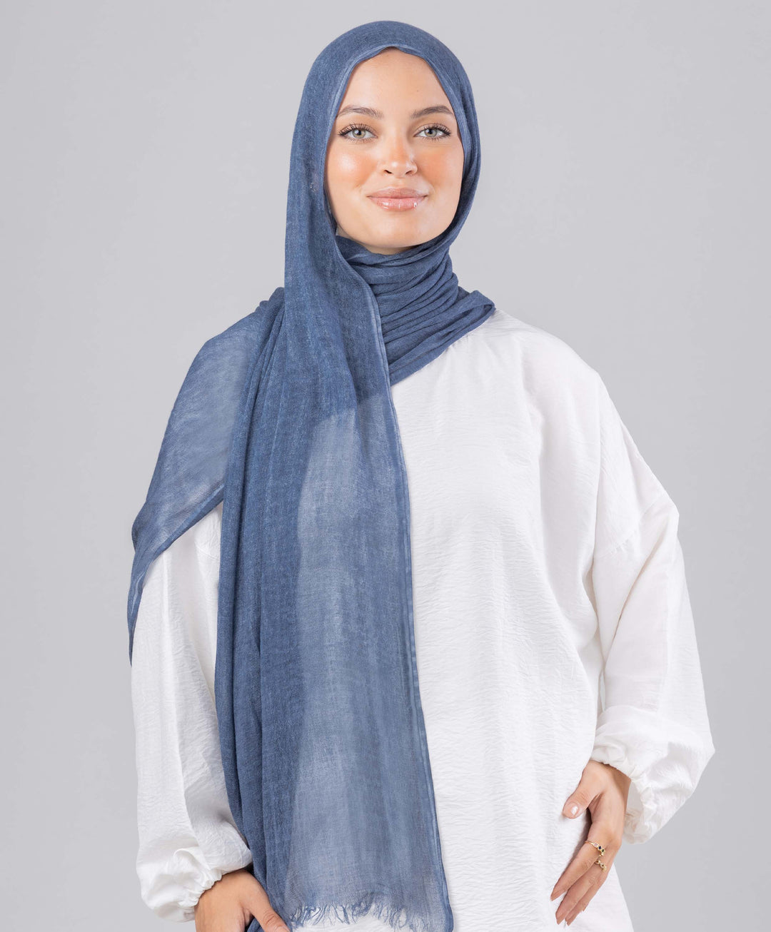 Elegance Marble Cotton Scarf