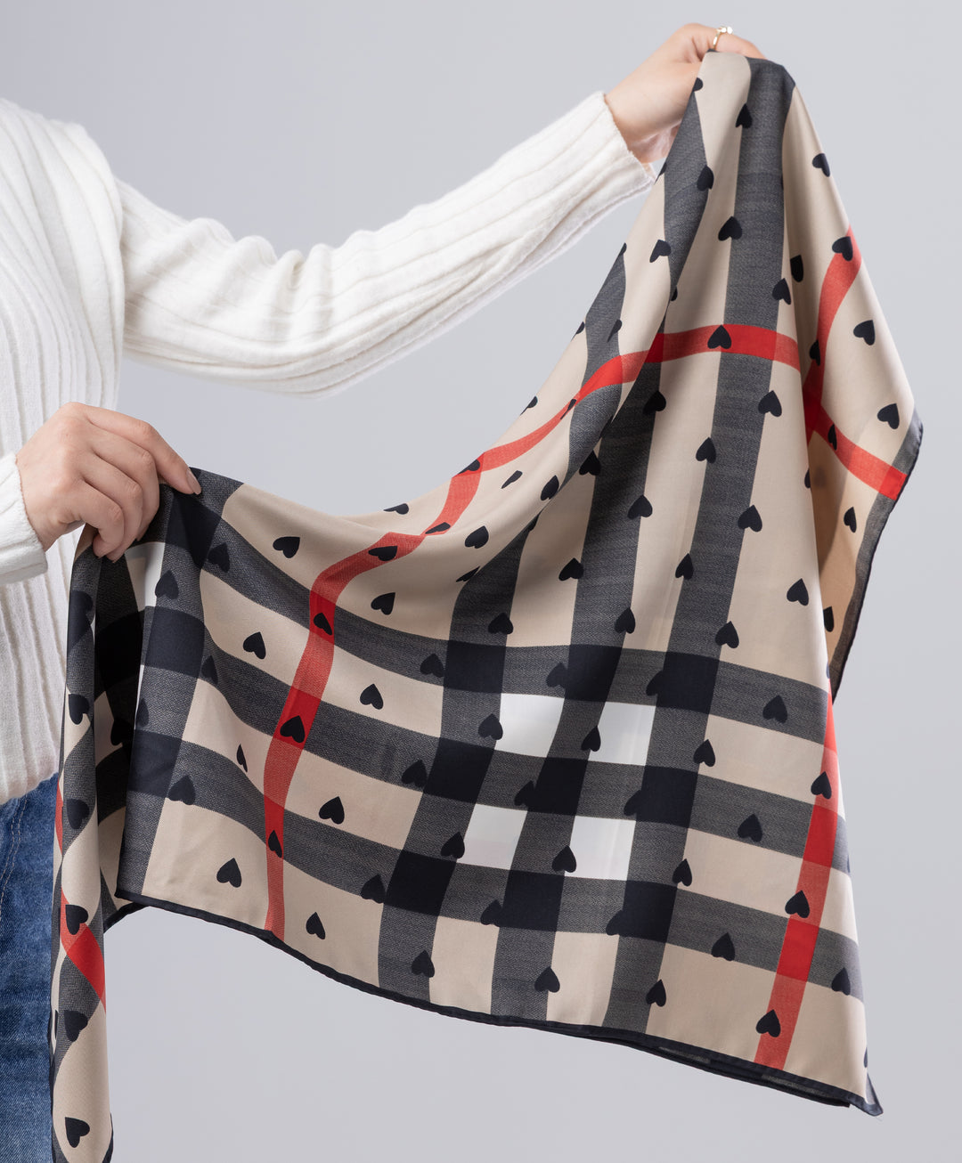 Luxury Silk Square Scarf