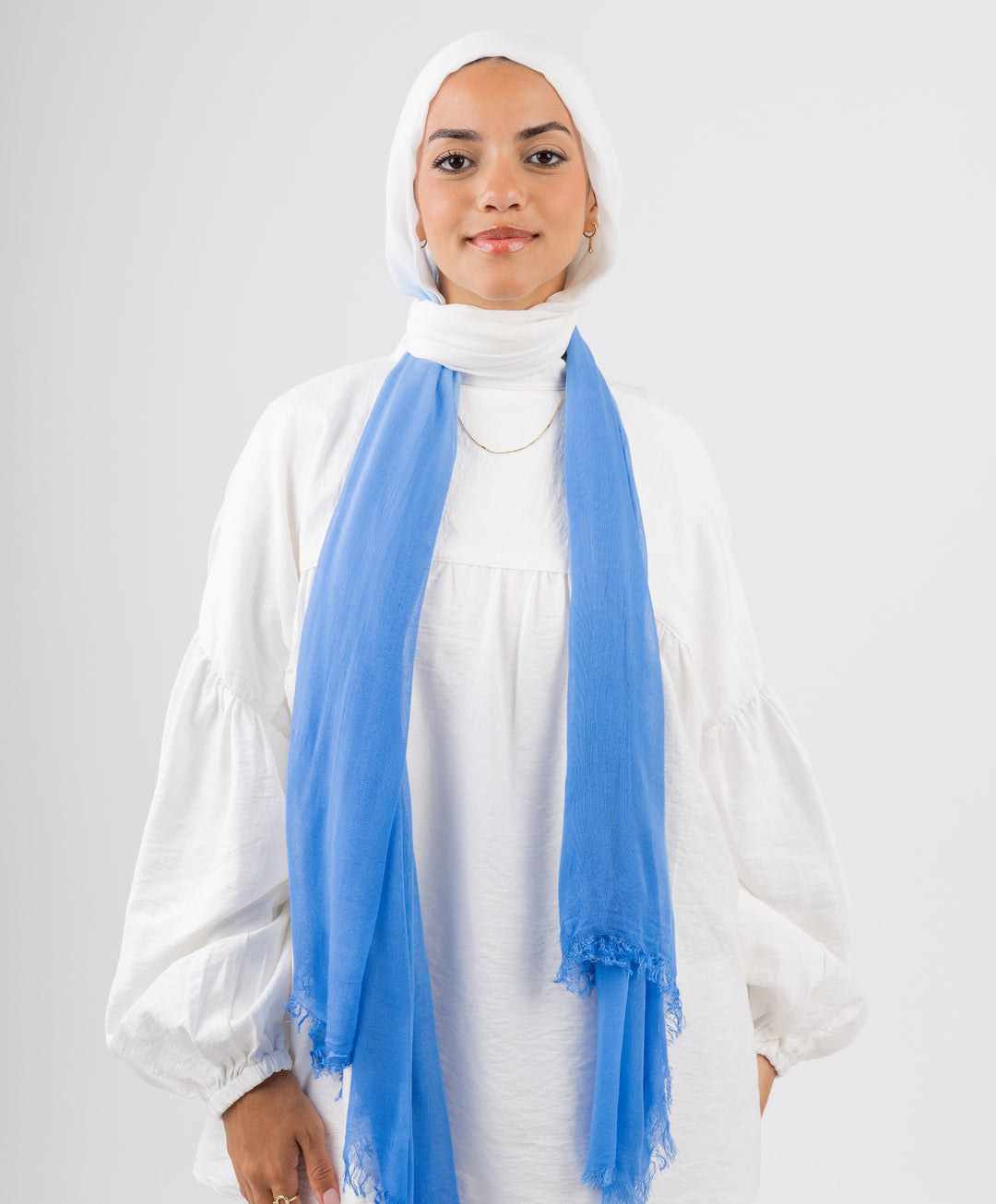 Gradient Cotton Scarf