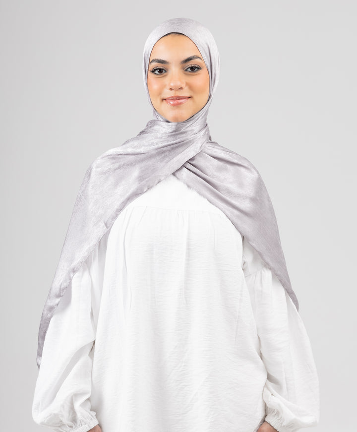 Glossy Satin Scarf
