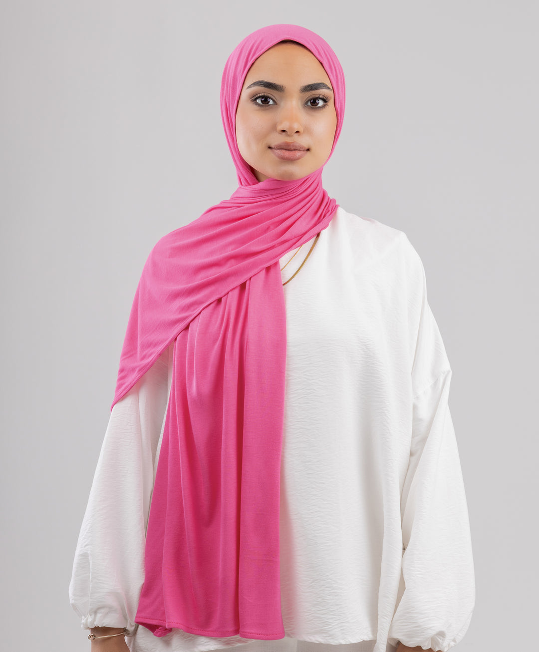 Plain Cotton Lycra Scarf