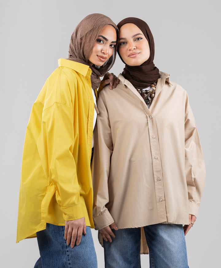 Oversized Poplin Shirt