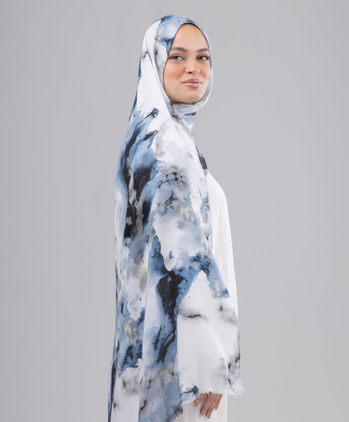 Sky Sponge Scarf
