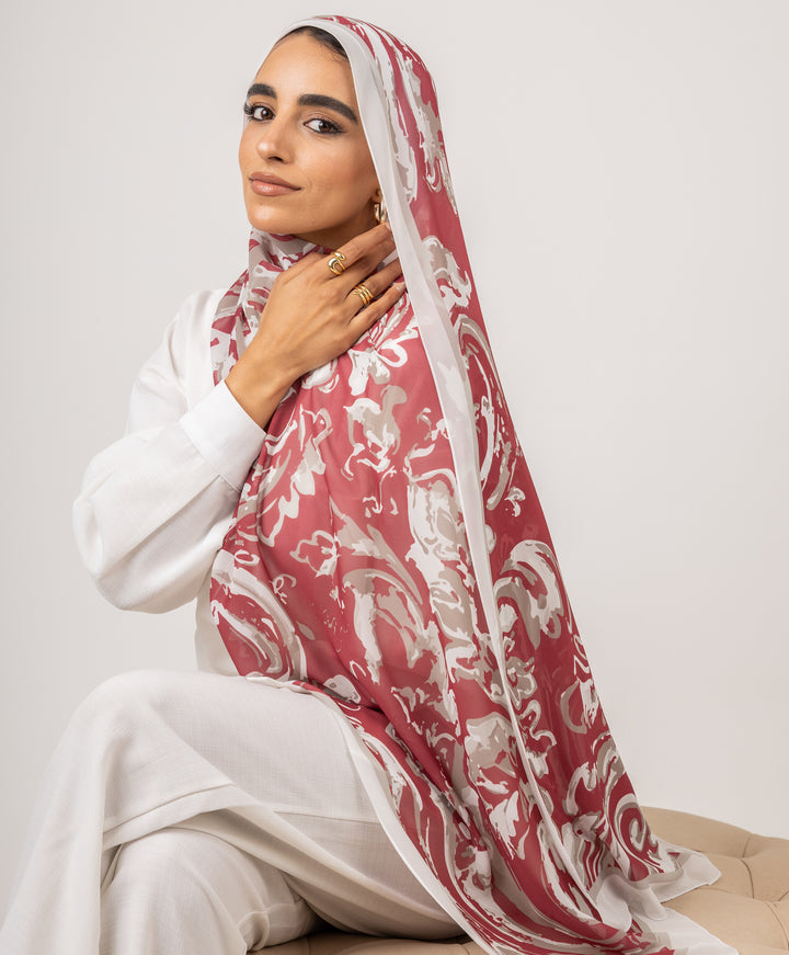 Swirling Marble Scarf