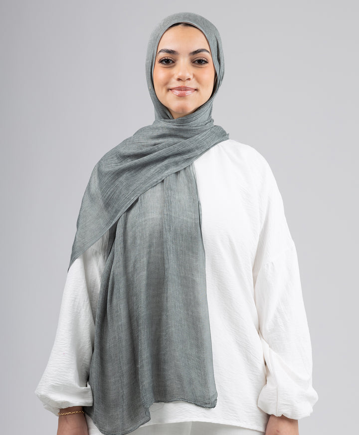 Breezy Linen Marble Scarf