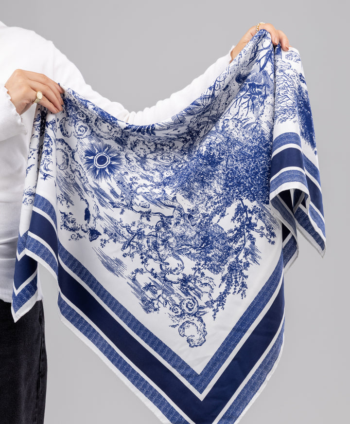 Luxury Silk Square Scarf