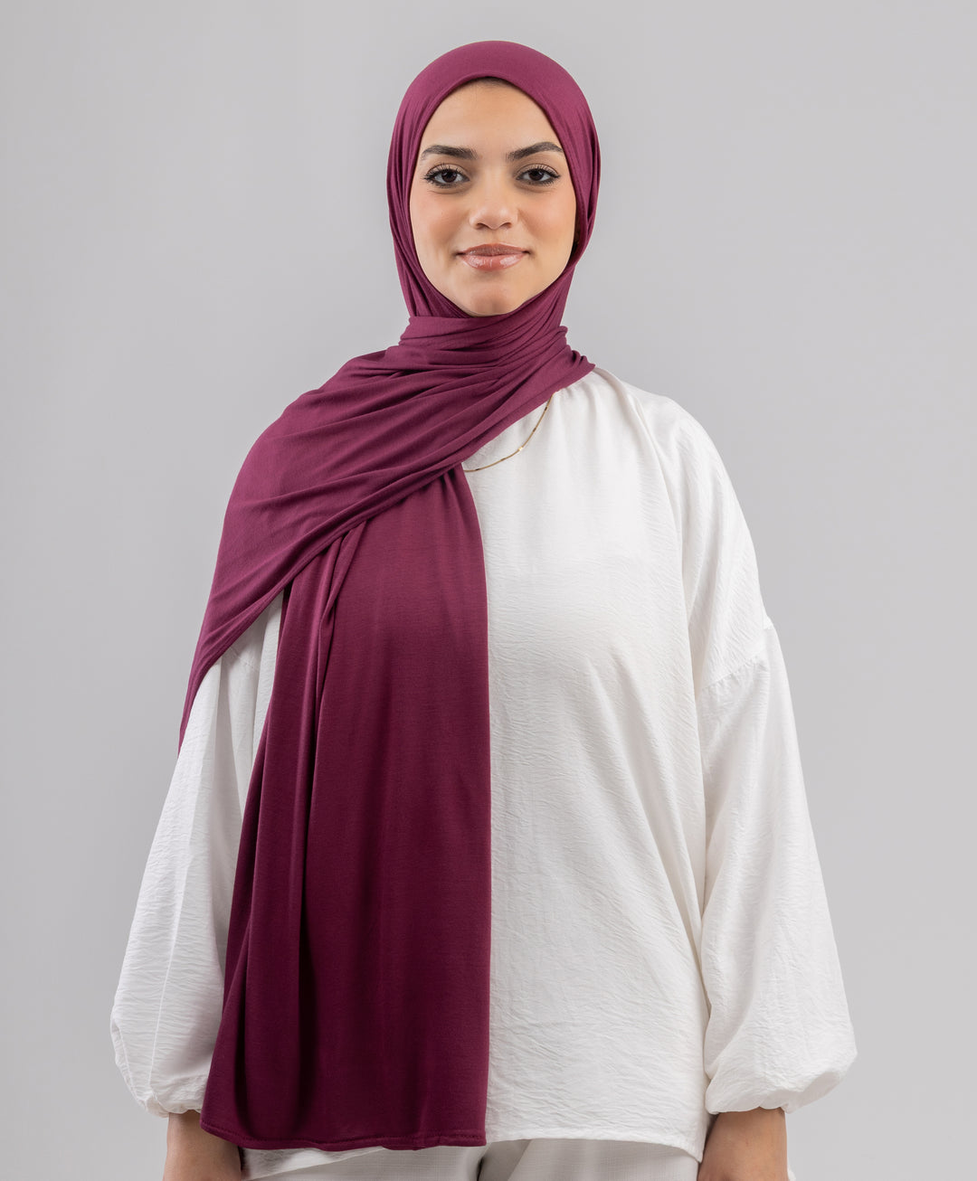 Plain Cotton Lycra Scarf