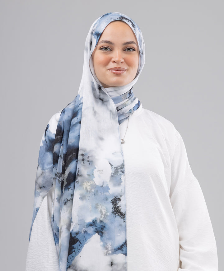 Sky Sponge Scarf