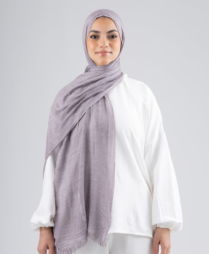 Soft Linen Marble Scarf