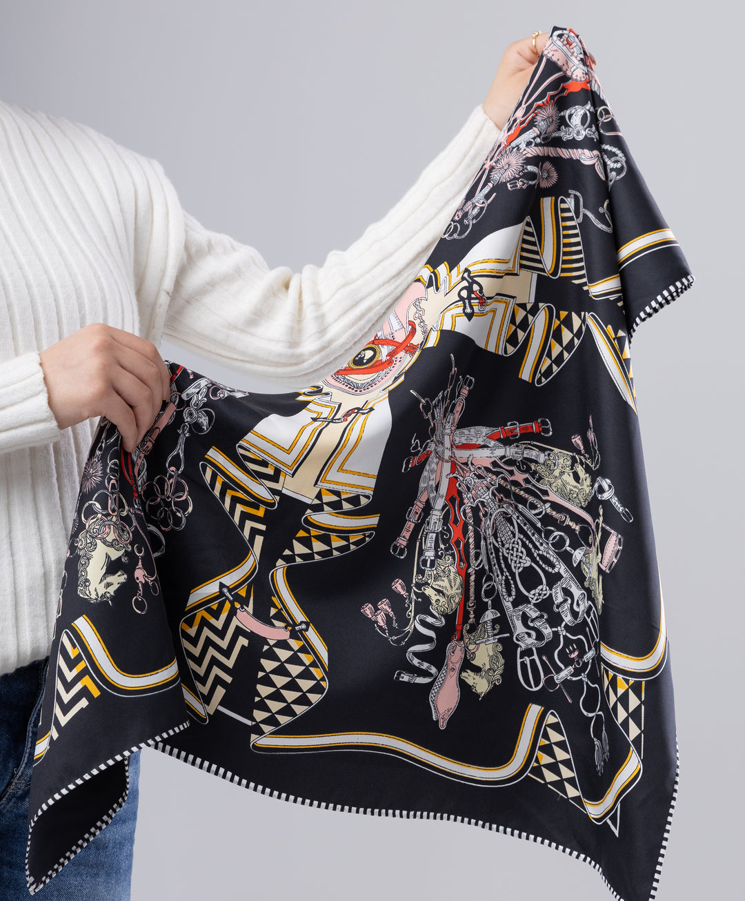 Luxury Silk Square Scarf