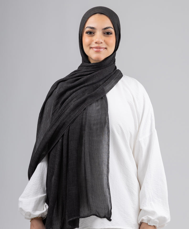 Breezy Linen Marble Scarf