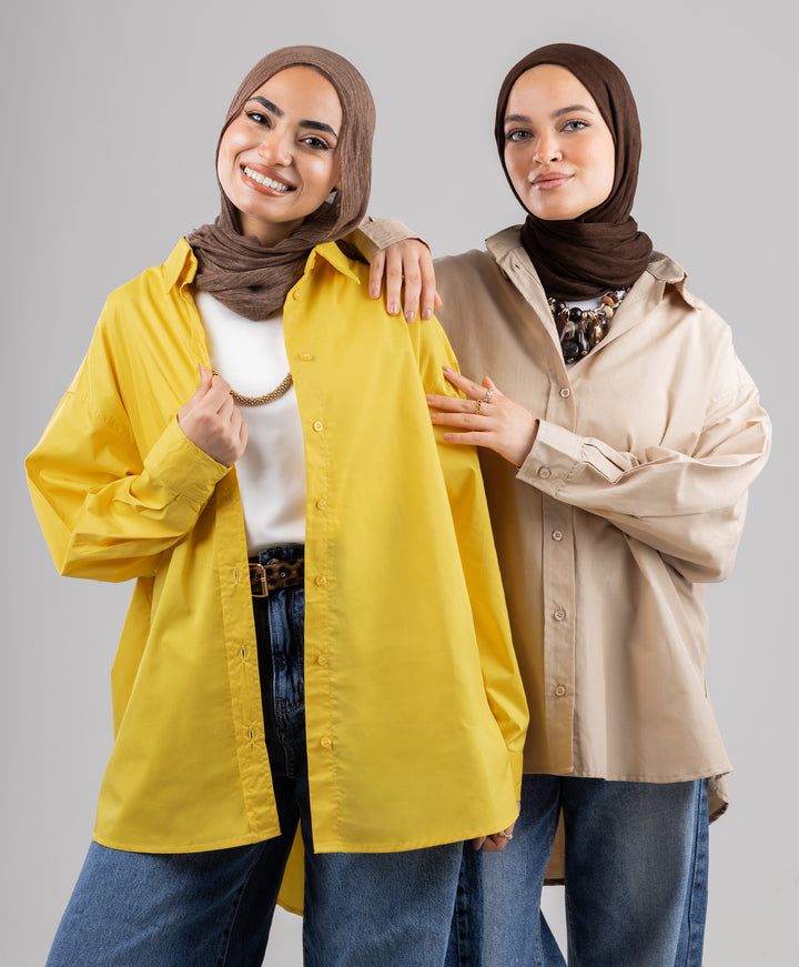 Oversized Poplin Shirt