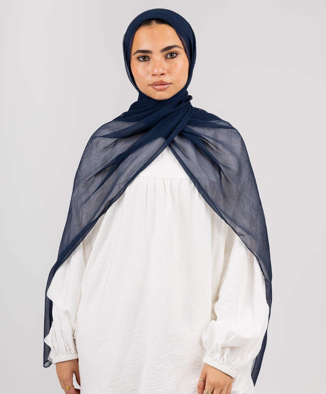 Silk Crinkle Scarf