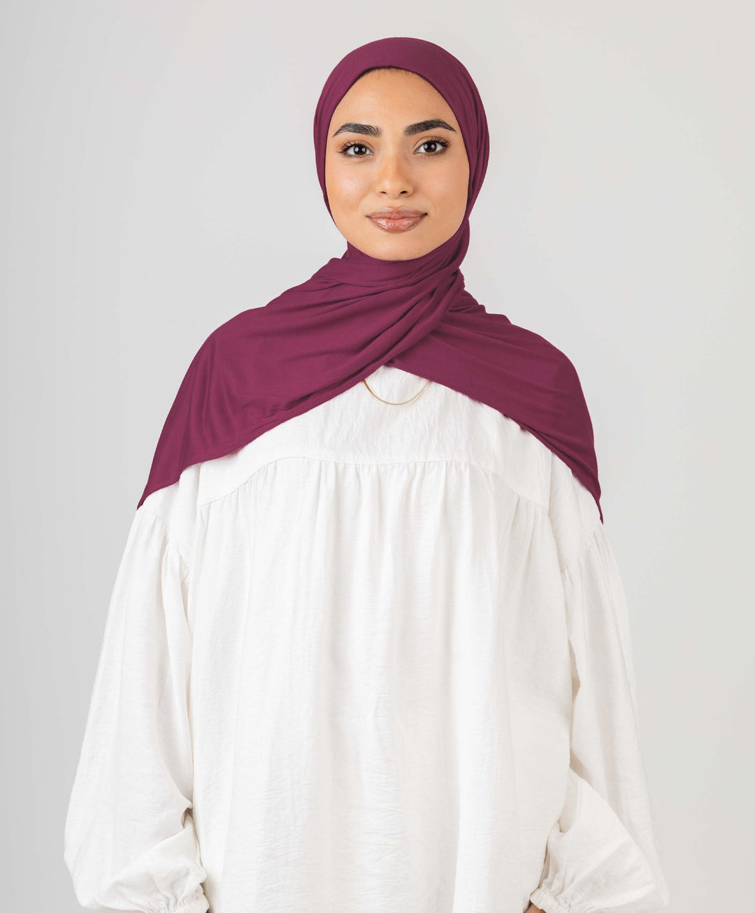 Plain Cotton Lycra Scarf