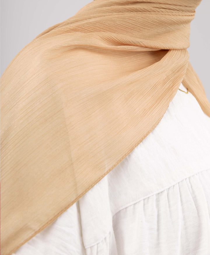 Glittery Chiffon Scarf