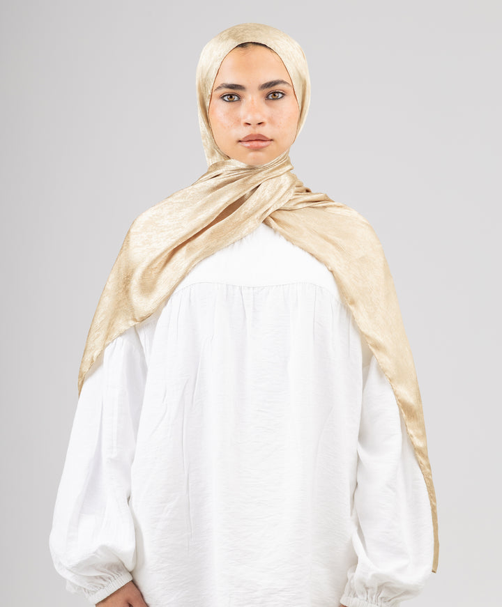 Glossy Satin Scarf
