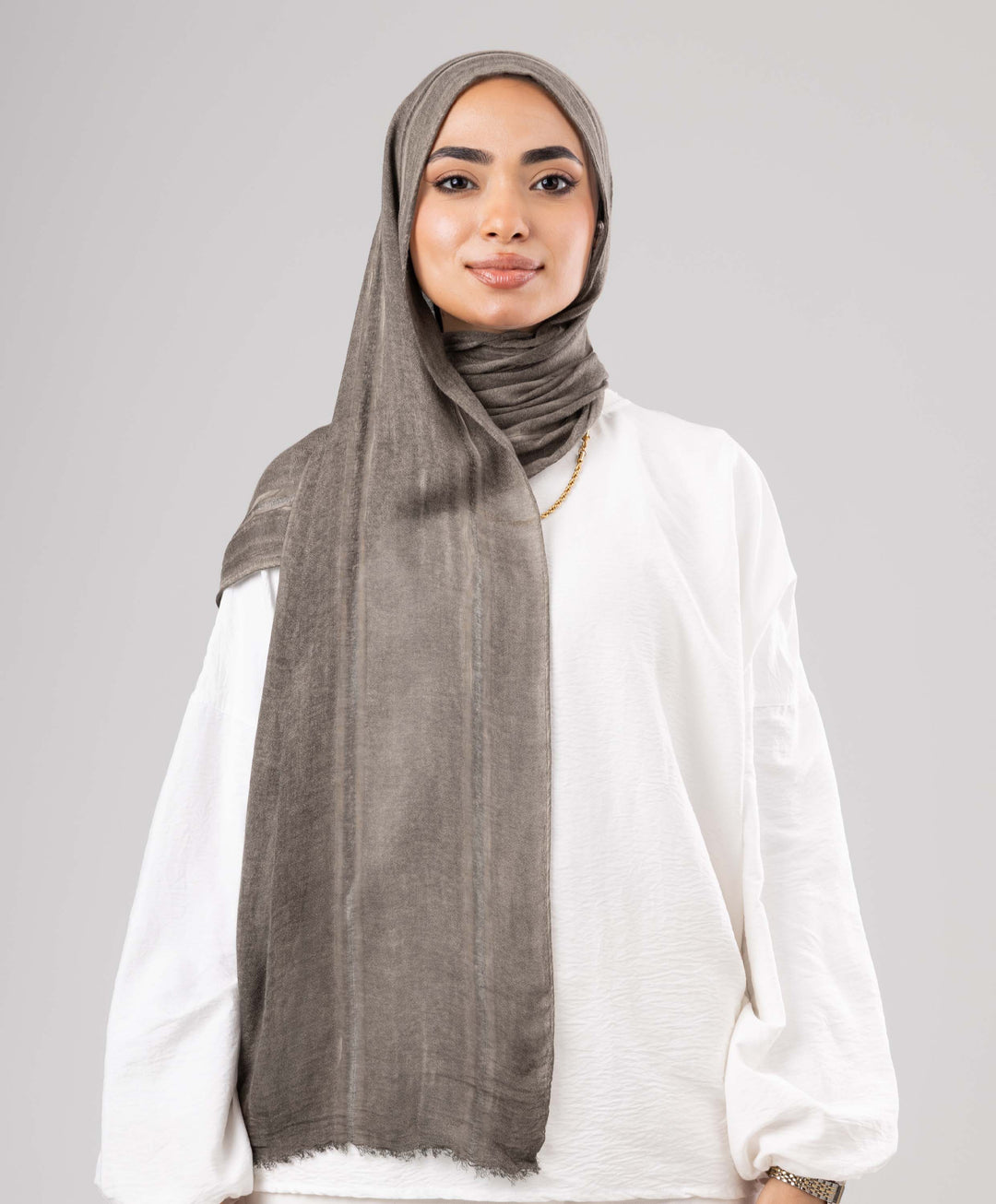 Hazy Linen Marble Scarf