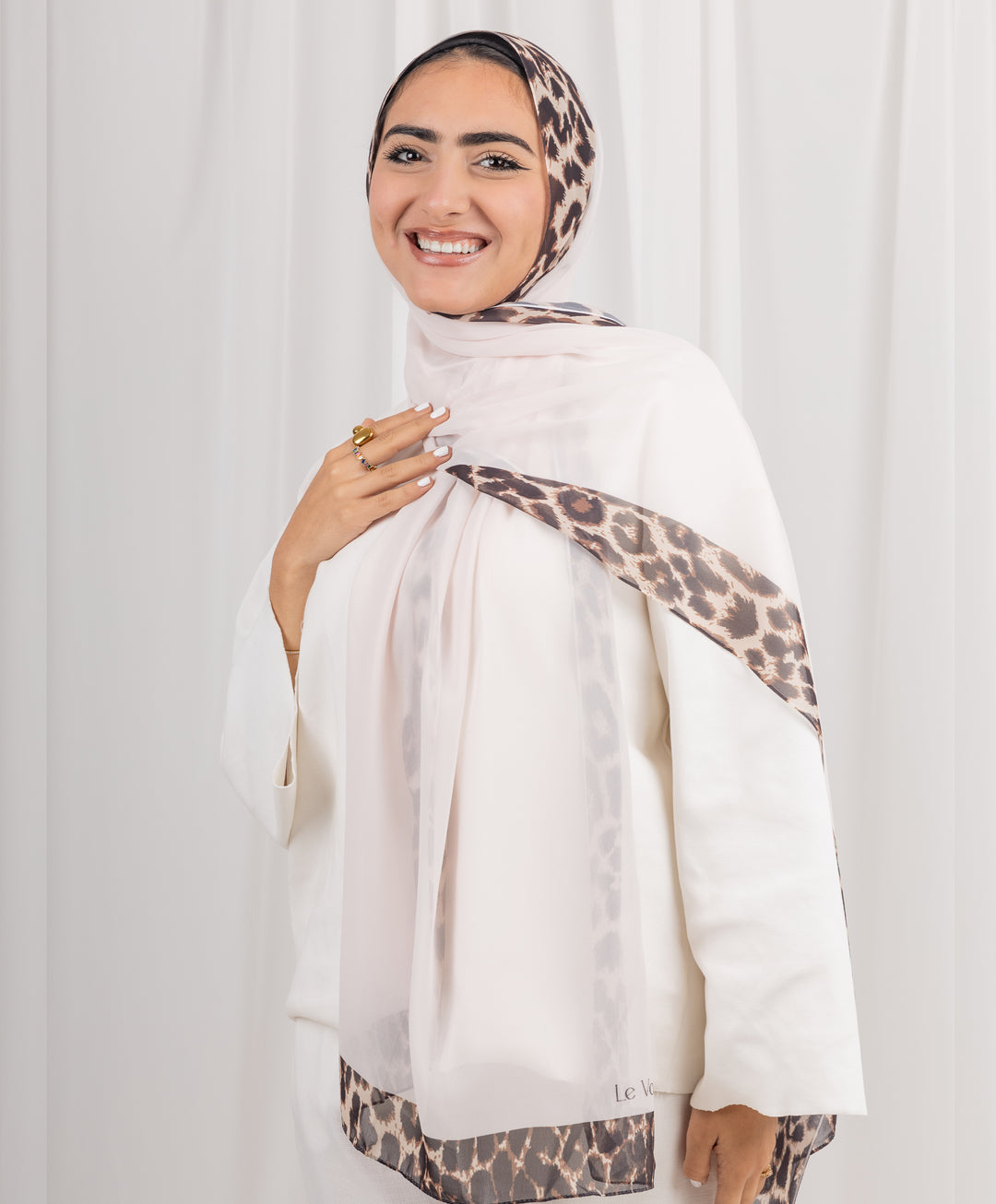 Savage Chic Chiffon Scarf