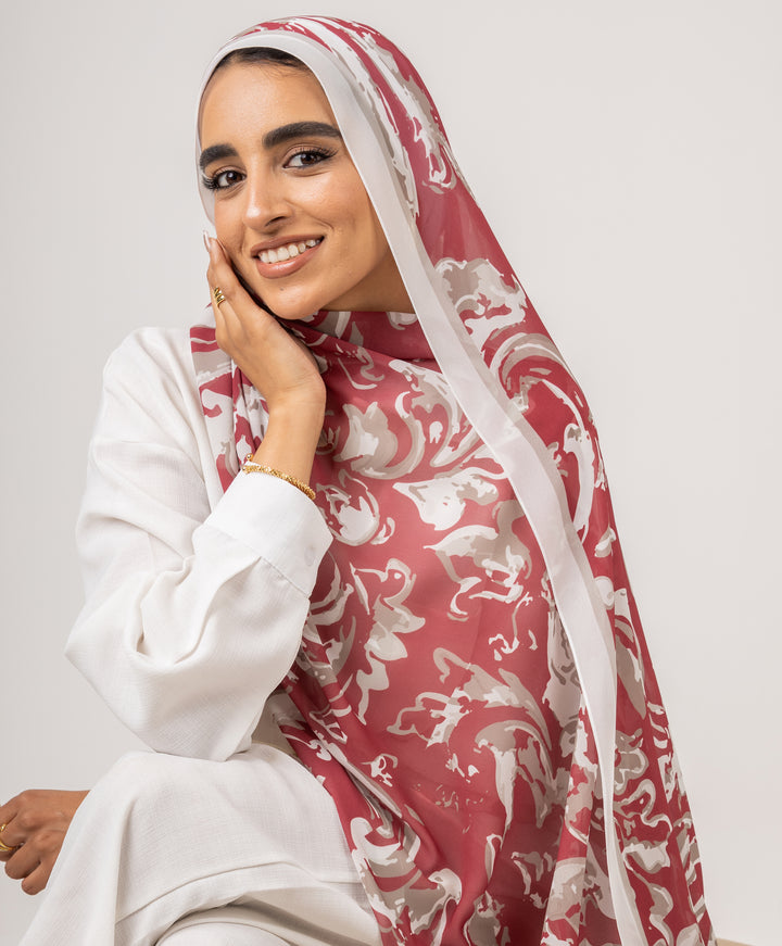 Swirling Marble Scarf