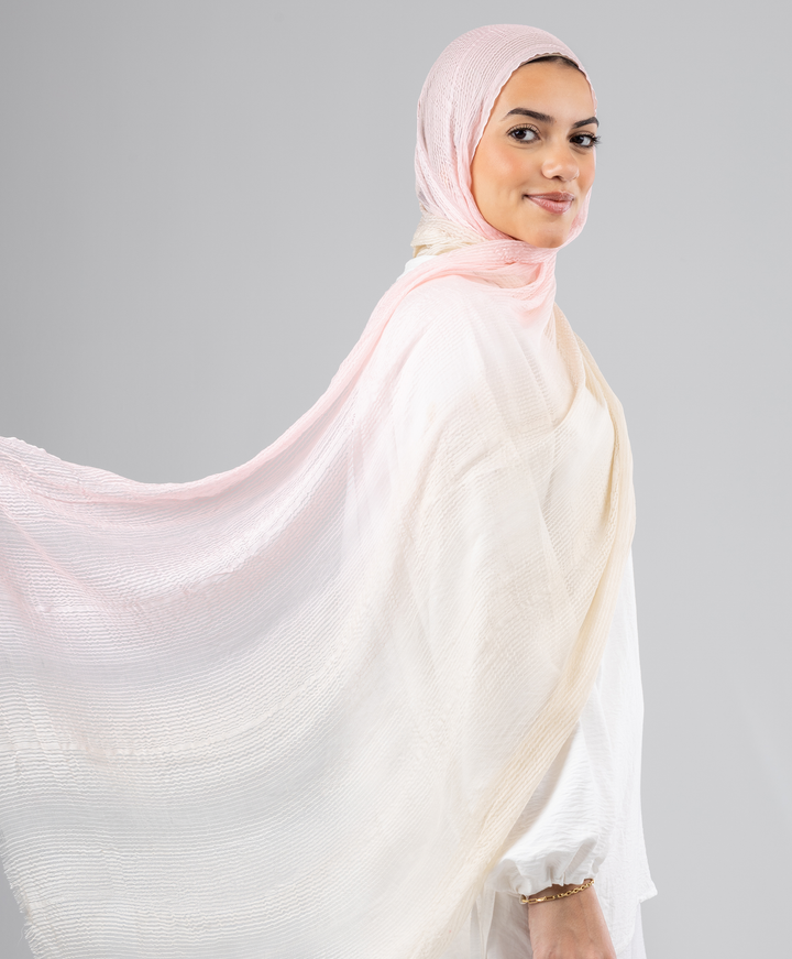 Soft Gradient Cotton Scarf