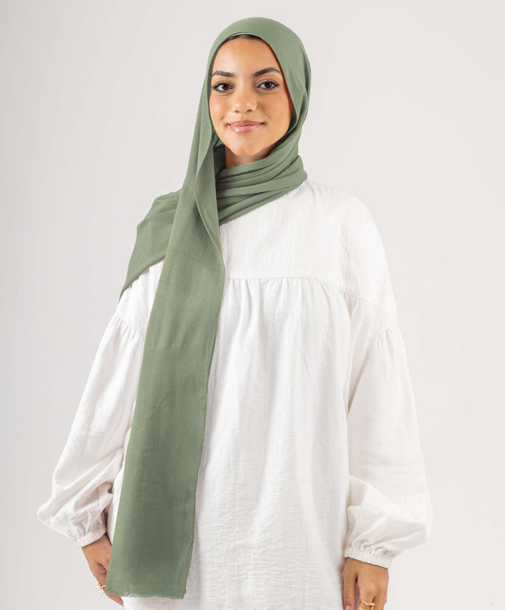 Cotton Crinkle Scarf