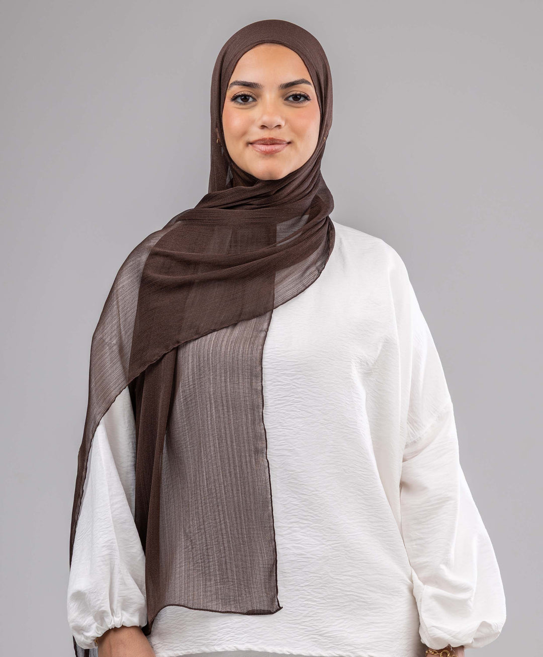 Lined Chiffon Scarf