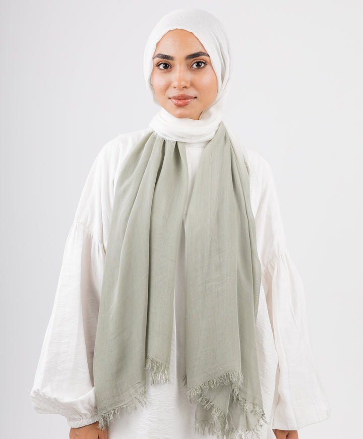 Gradient Cotton Scarf