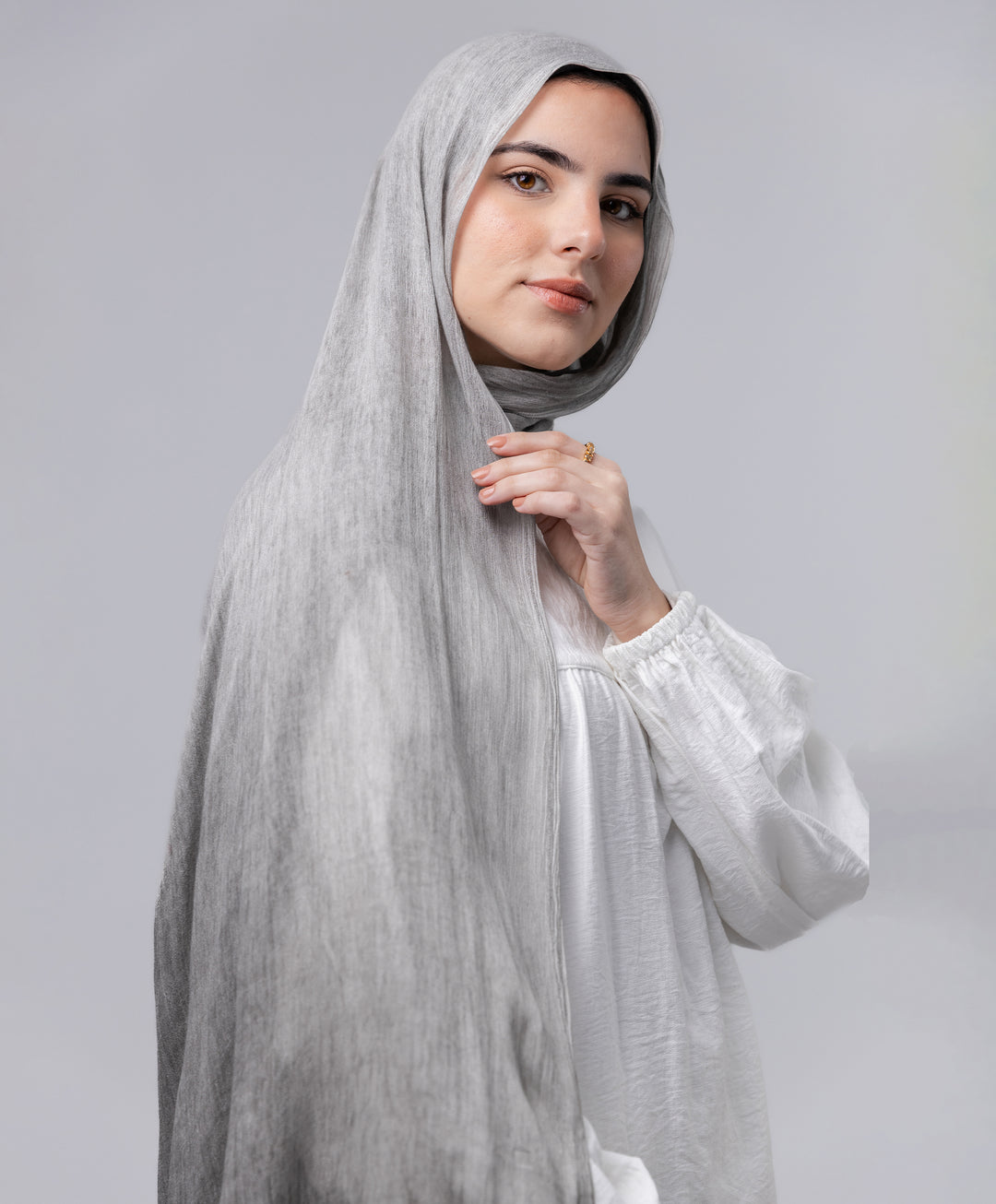 Marble Linen Scarf