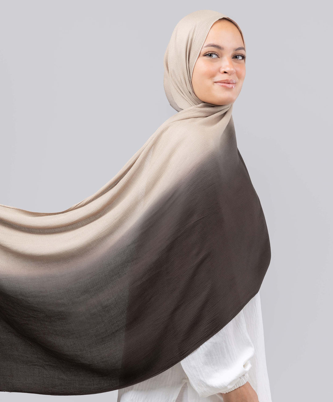 Gradient Cotton Scarf