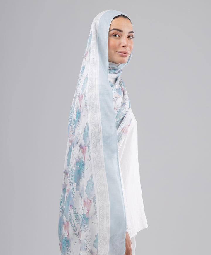 Pastel Sponge Scarf