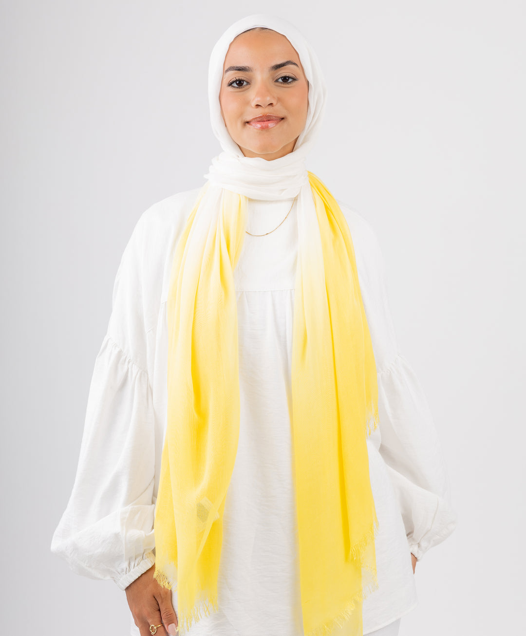Gradient Cotton Scarf