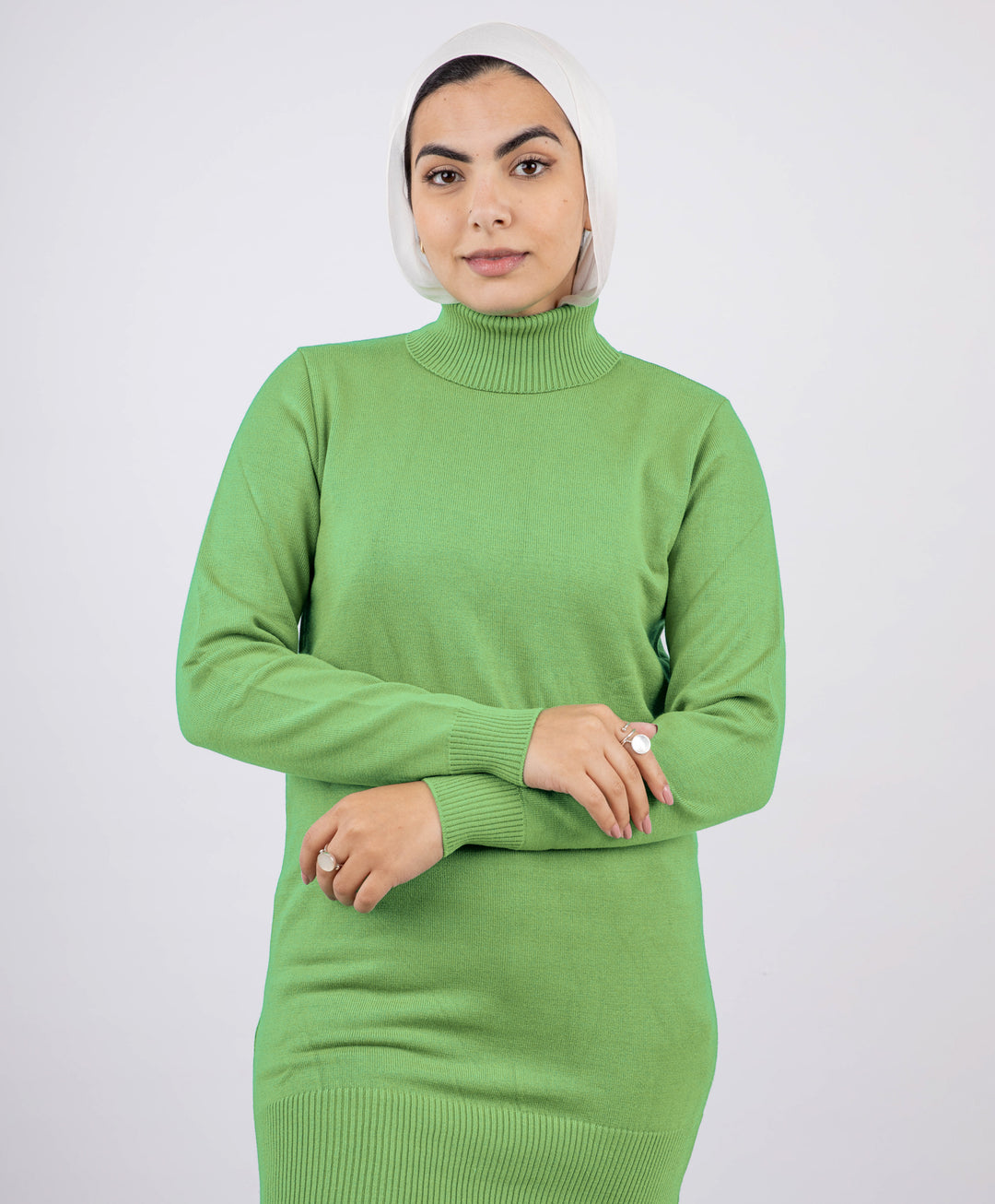 Long Modest Basic Fit Pullover