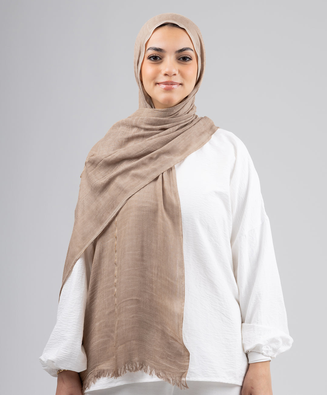 Soft Linen Marble Scarf