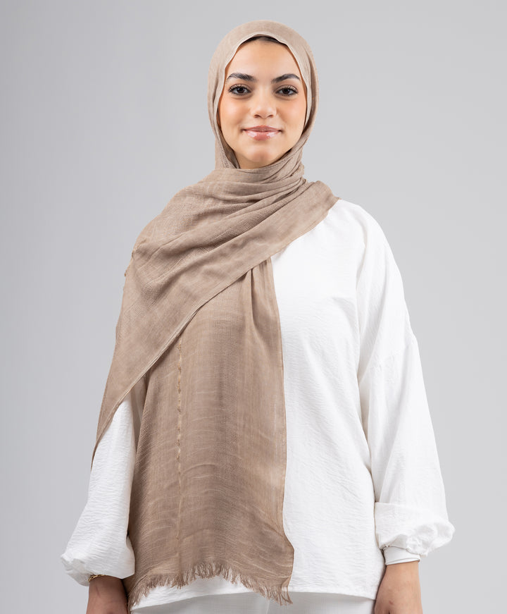 Soft Linen Marble Scarf