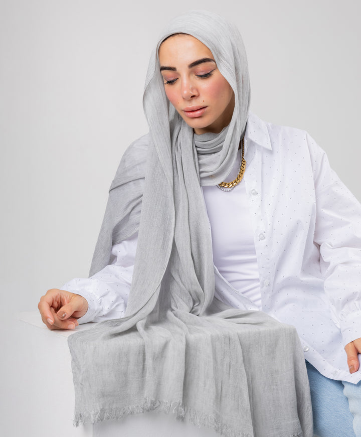 Marble Linen Scarf