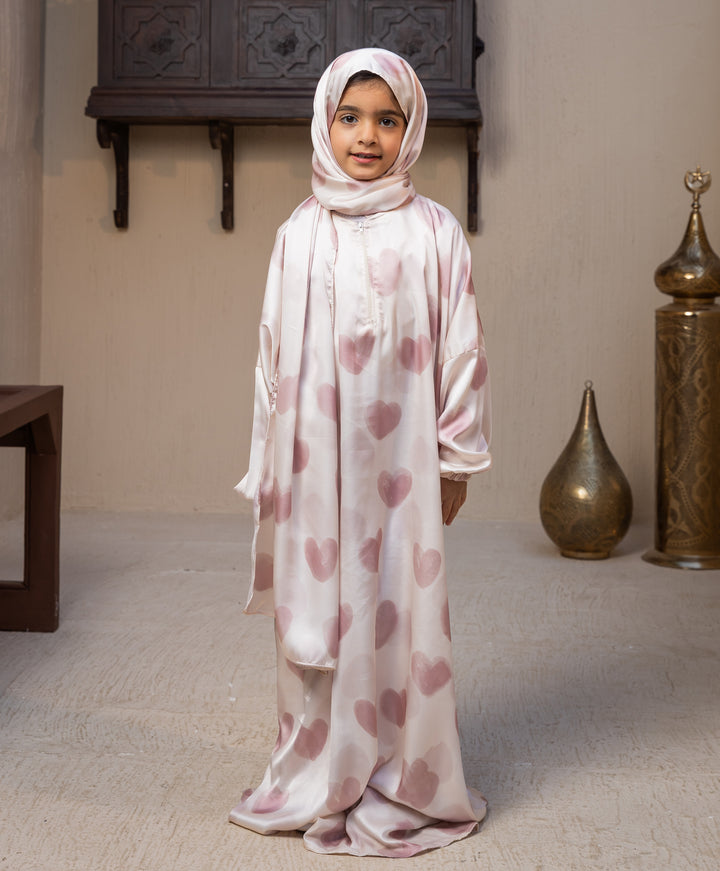 Heart Satin Kids Isdal