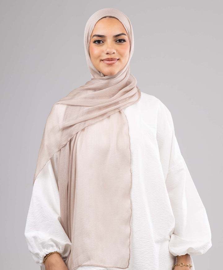 Lined Chiffon Scarf
