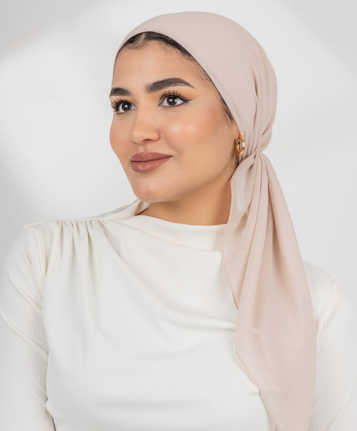 Girly Chiffon Square Scarf