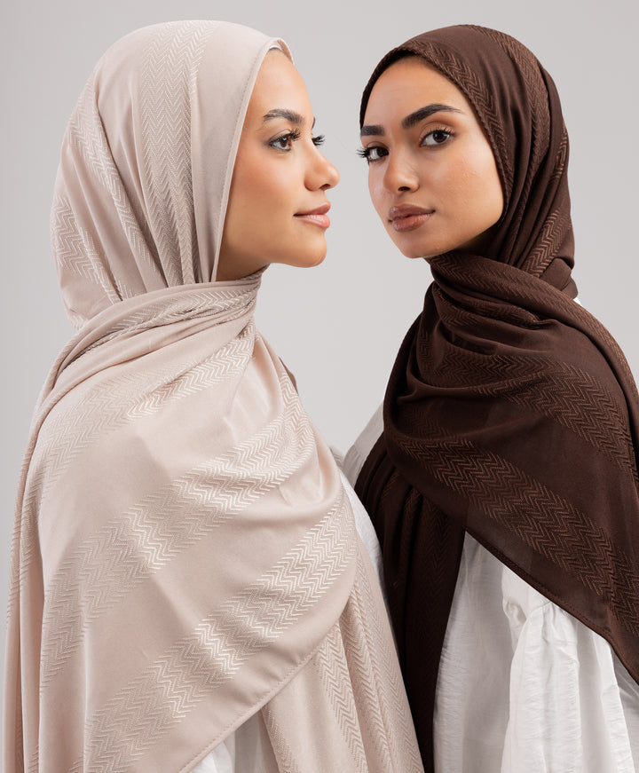 Chevron Kuwaiti Scarf