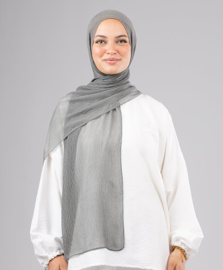 Ruffle Chiffon Scarf