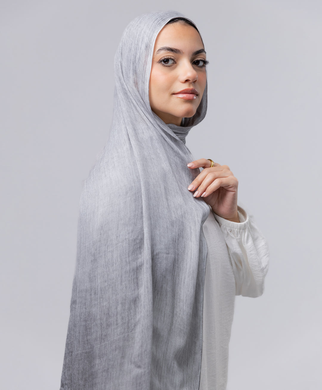 Marble Linen Scarf