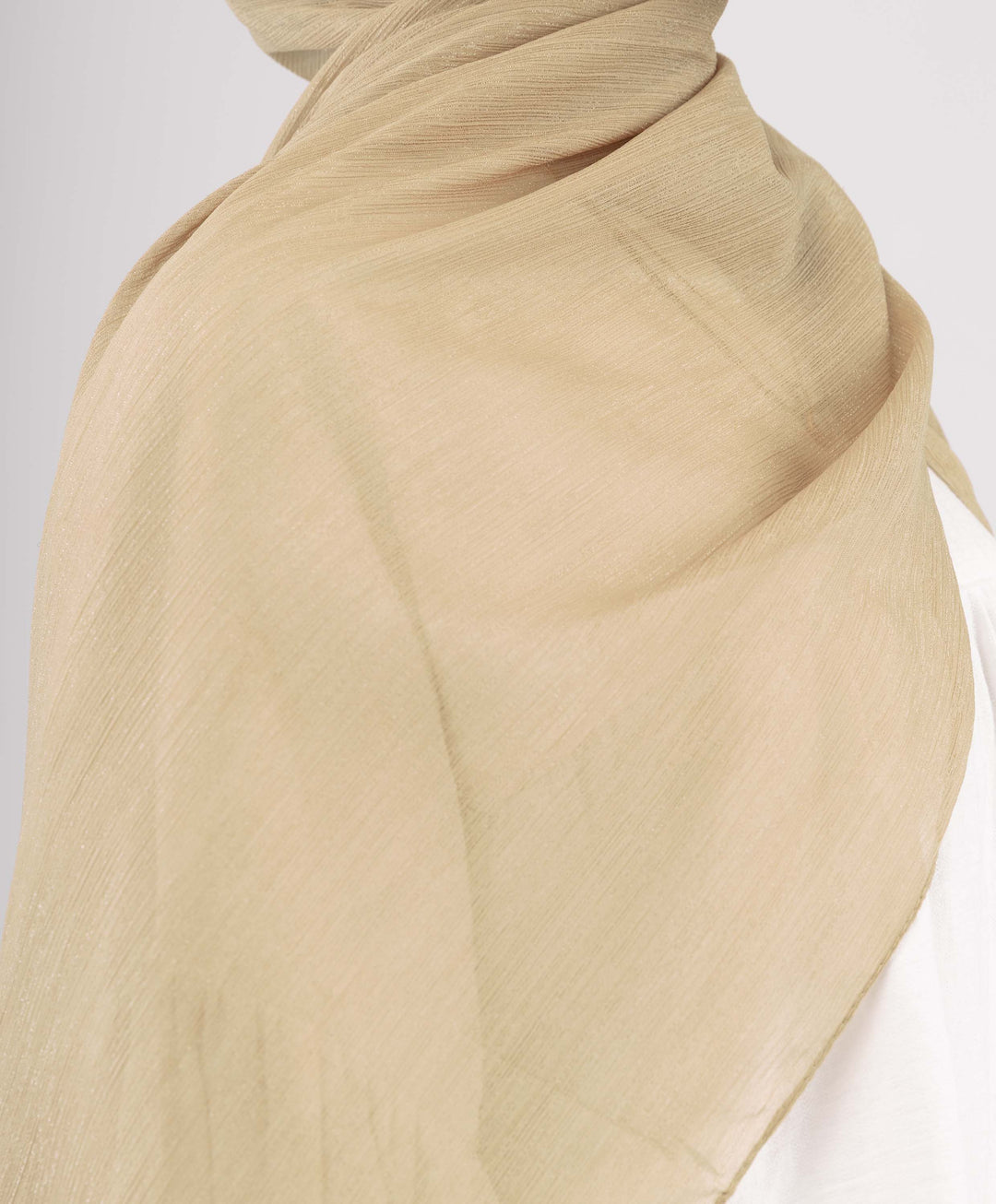 Glittery Chiffon Scarf